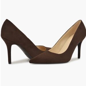 Nine West Chocolate Brown Heels